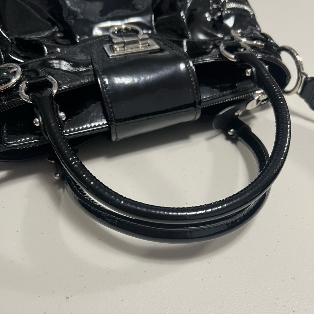 SALVATORE FERRAGAMO Patent Leather Bag - Picture 13 of 16